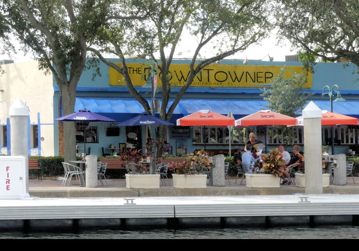 On The New River in Downtown Fort Lauderdale, the Downtowner has been open for over 25 years.