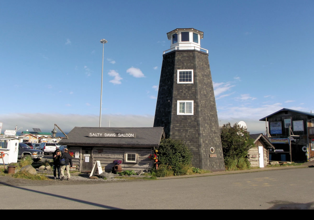 The famous, or infamous, "Salty Dawg Saloon". We have never ventured inside.