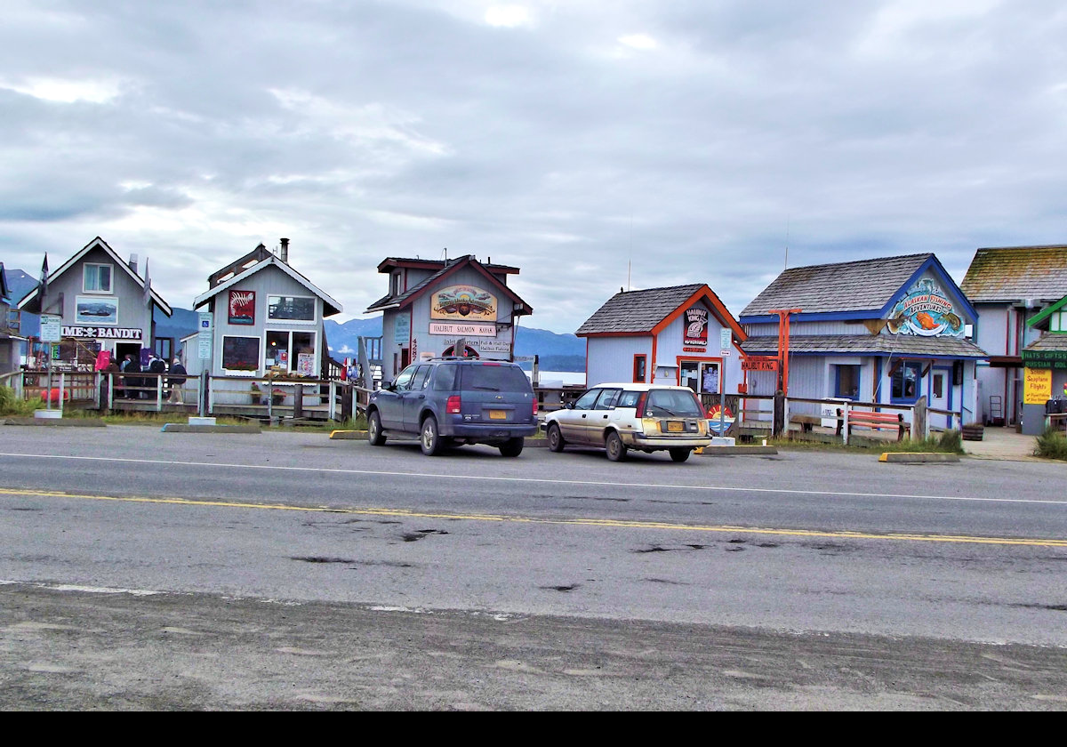 More shops along the Spit. Most of them are great fun, and, just for once, the prices seem quite reasonable!!