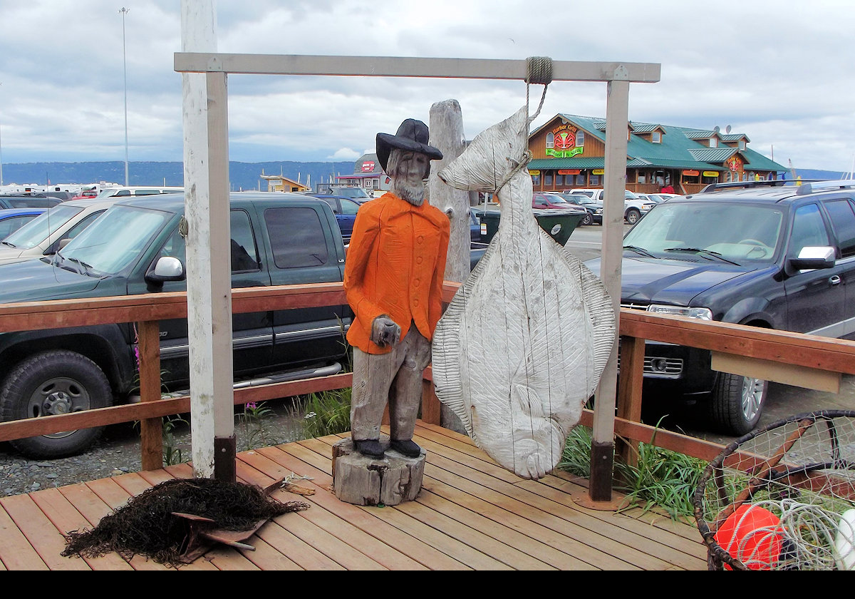 Well; Homer does claim to be the Halibut Capital of the World.