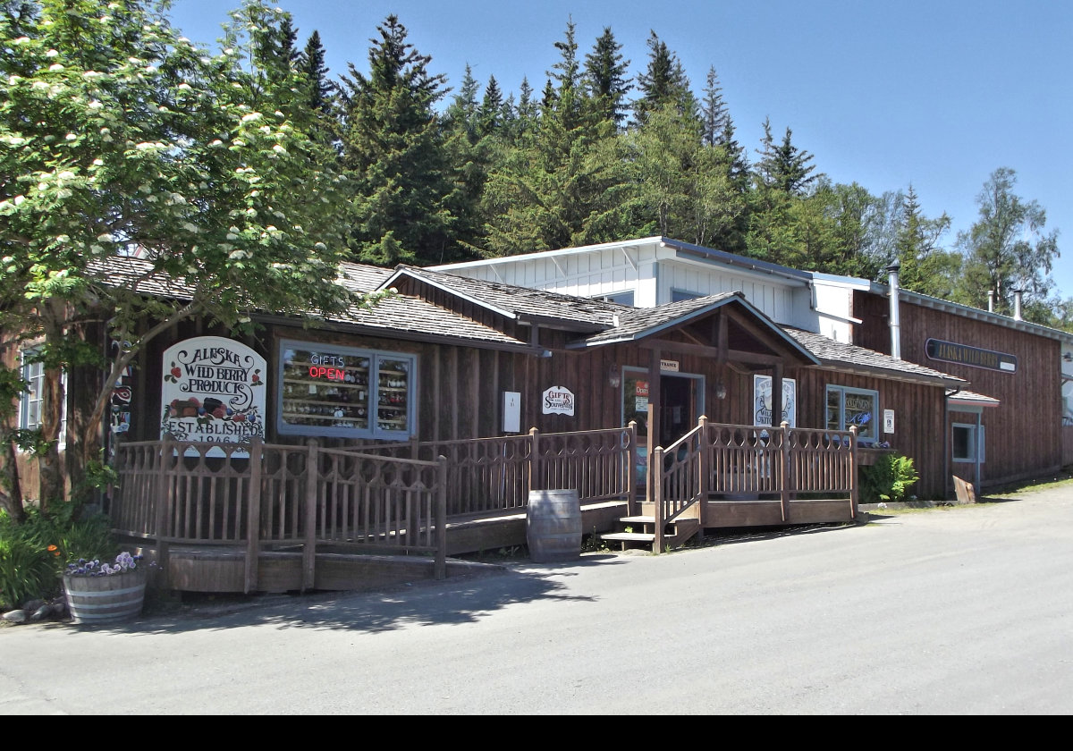 Alaska Wild Berry Products. Sadly, this, the original branch, has closed but they continue to thrive out of Anchorage & Wasilla.