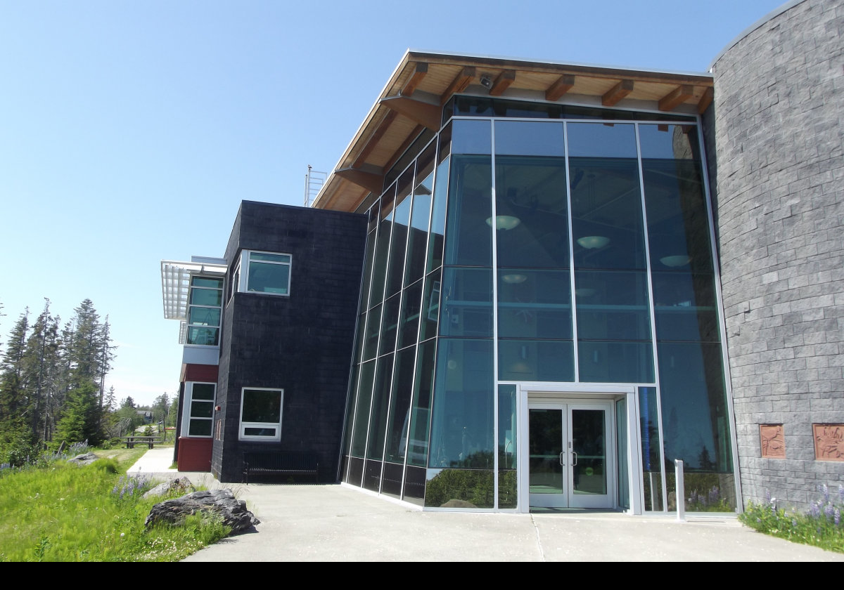 Entrance to the Alaska Islands and Ocean Visitor Center.