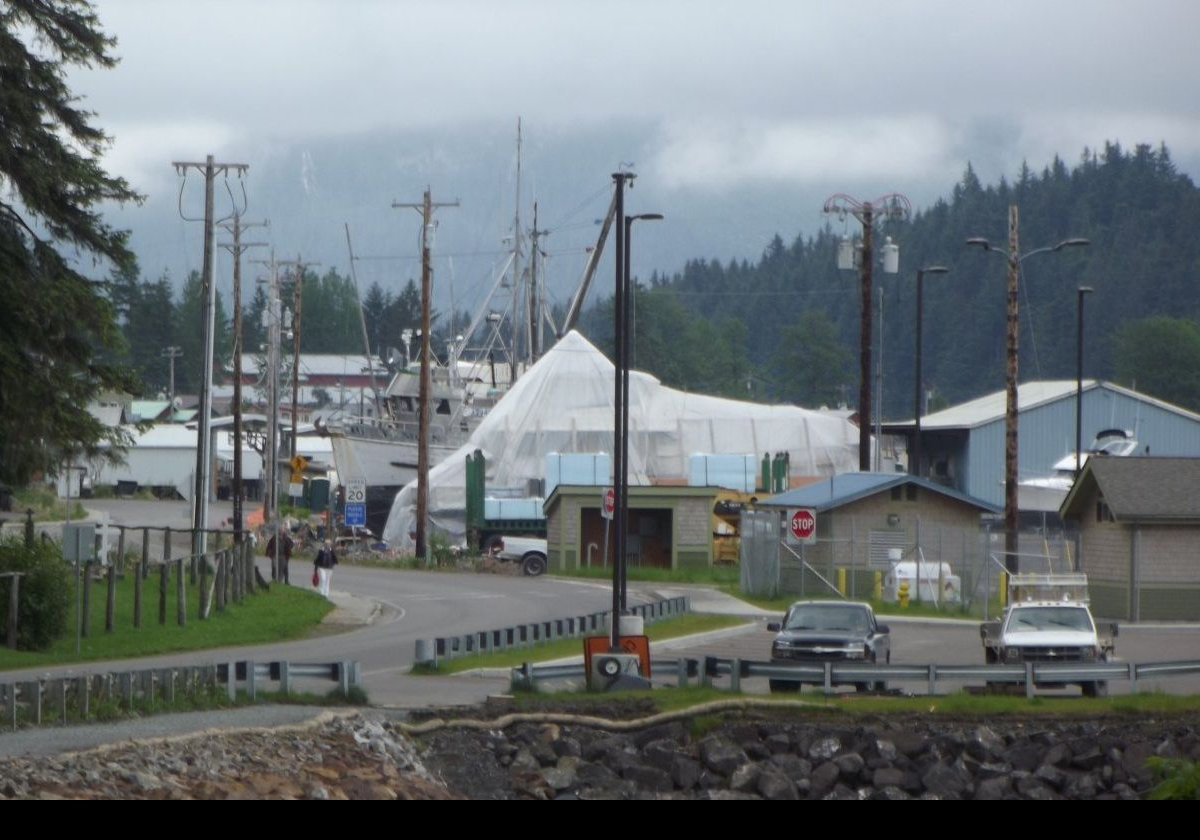 Hoonah is on the eastern side of the north coast of Chichagof Island which is the 5th largest island in the United States.