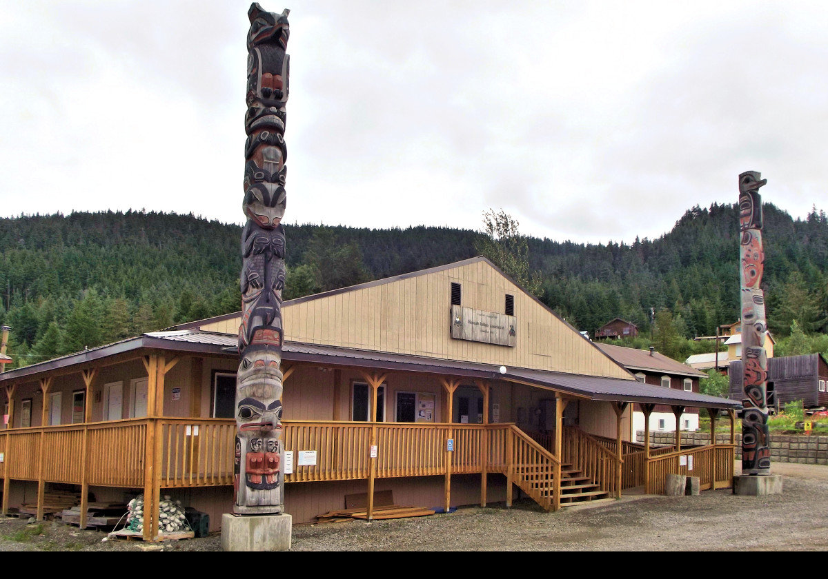 Hoonah Indian Association building on Hill Street in Hoonah.