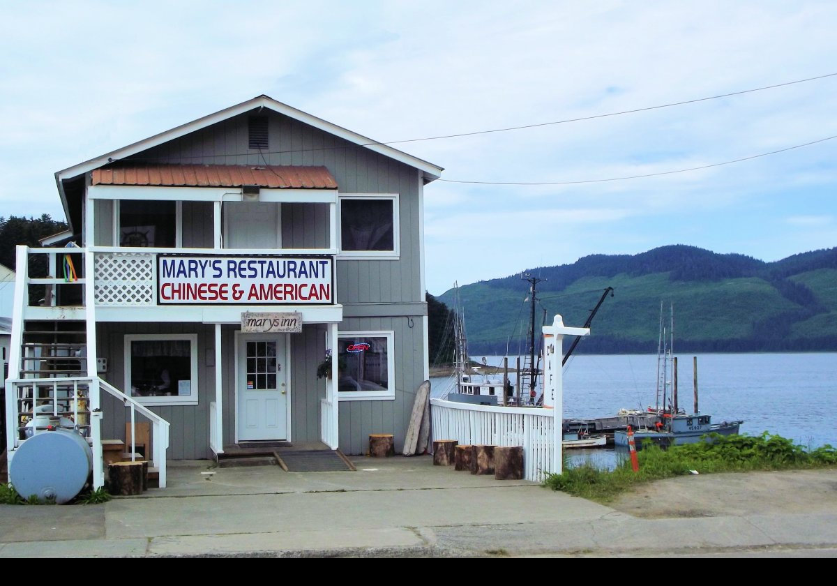 Mary's restaurant gets high praise for its food. It changed ownership between 2013 & 2014. Prices seem fair for Alaska; the halibut seems especially well priced.