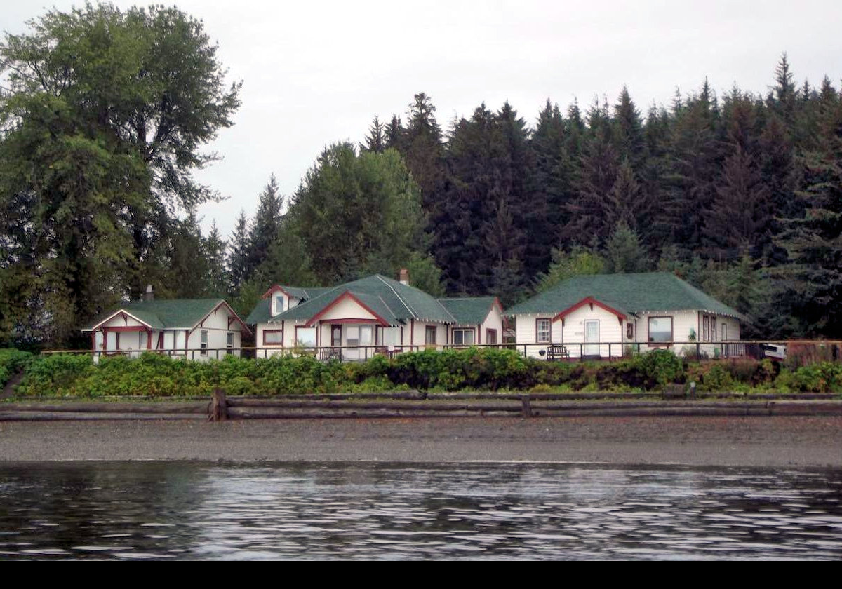 There are very few permanent residents in Icy Strait Point as it opens only when a cruise ship arrives.