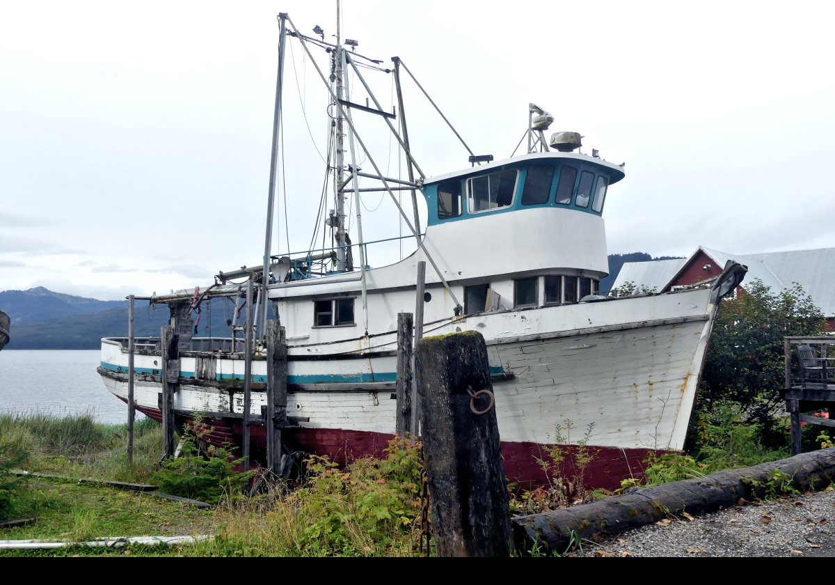 A boat that is used for eductional purposes.