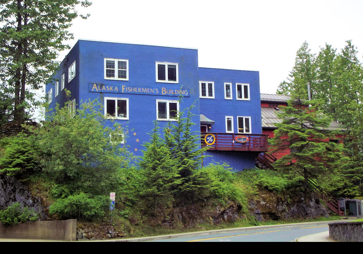 The Alaska Fishermen's Building is a place where local fishermen can meet, store equipment, & conduct business  
The building has facilities & resources to help local commercial  fishermen.