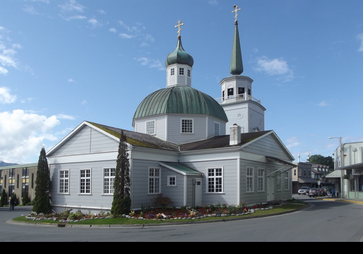 The side and rear of the Cathedral.