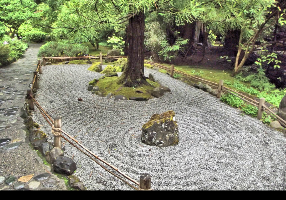 Another view of the Zen Garden.