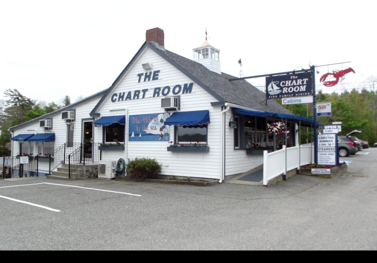 The Chart Room restaurant.  We have eaten there a few times; not bad, but not great.  We always go off-season so it is never too crowded, but we hear it is incredibly busy in the summer.