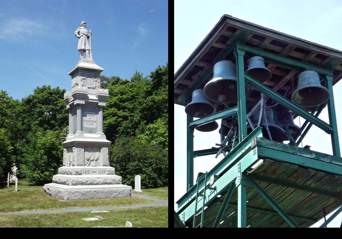 They also have an interesting Civil War Memorial. We bought a picture that once hung in the church from a local thrift store.