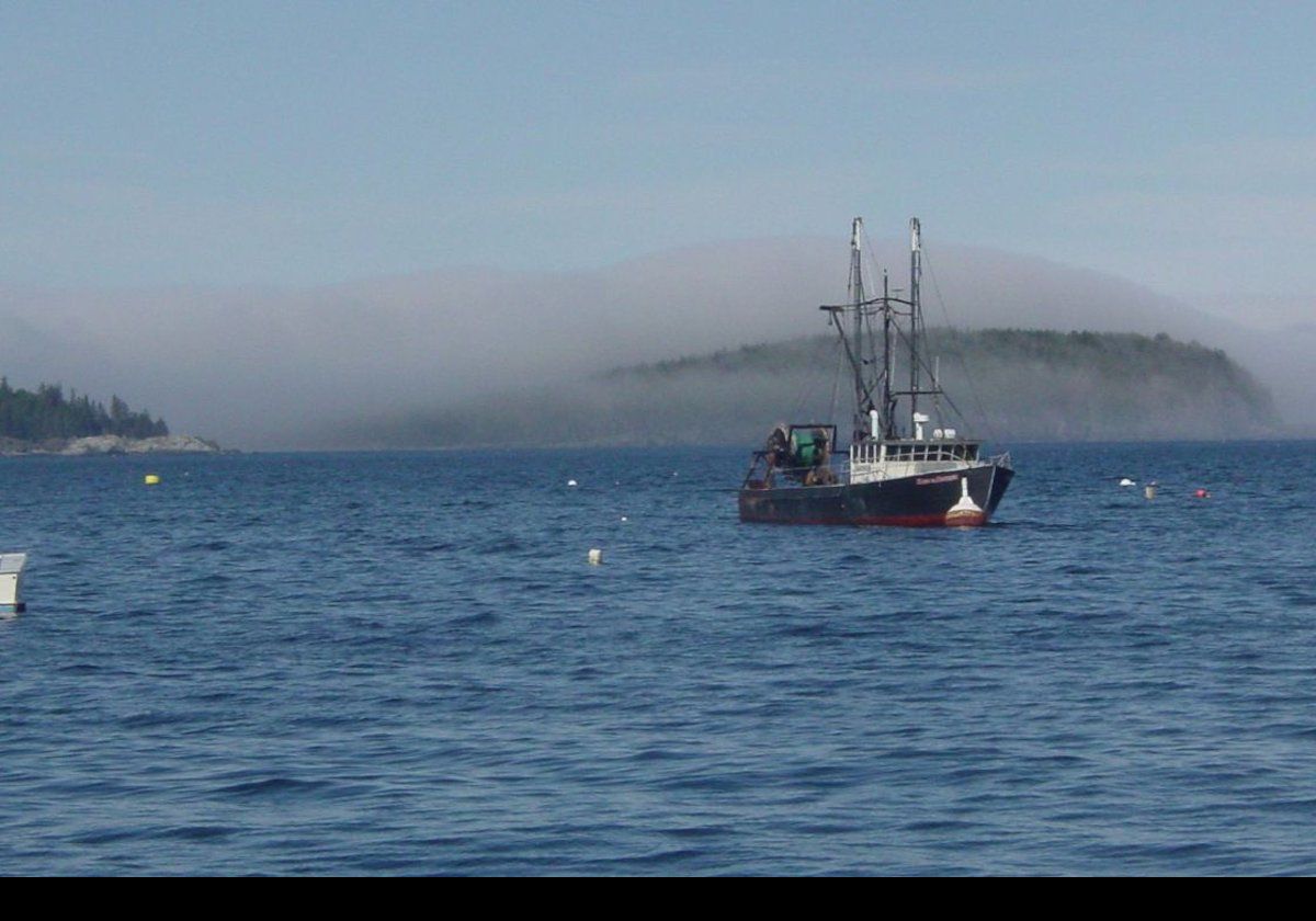 However, this picture does show an ominous fog bank.