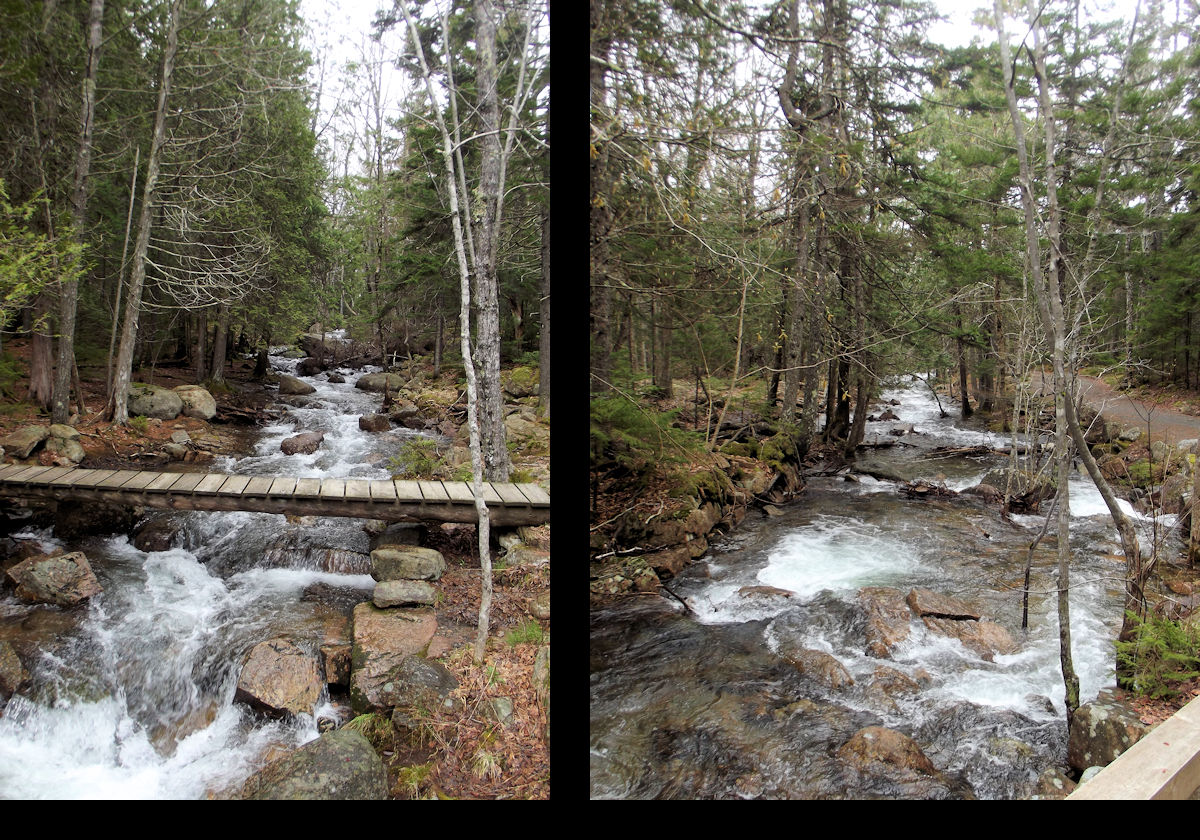 Crossing Jordan Stream.