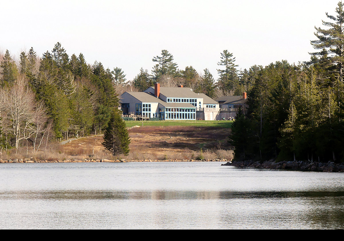 Jordan Pond House restaurant and gift shop complex. Unfortunately, due to issues with the buildings structure, it will probably have to be torn down and rebuilt.