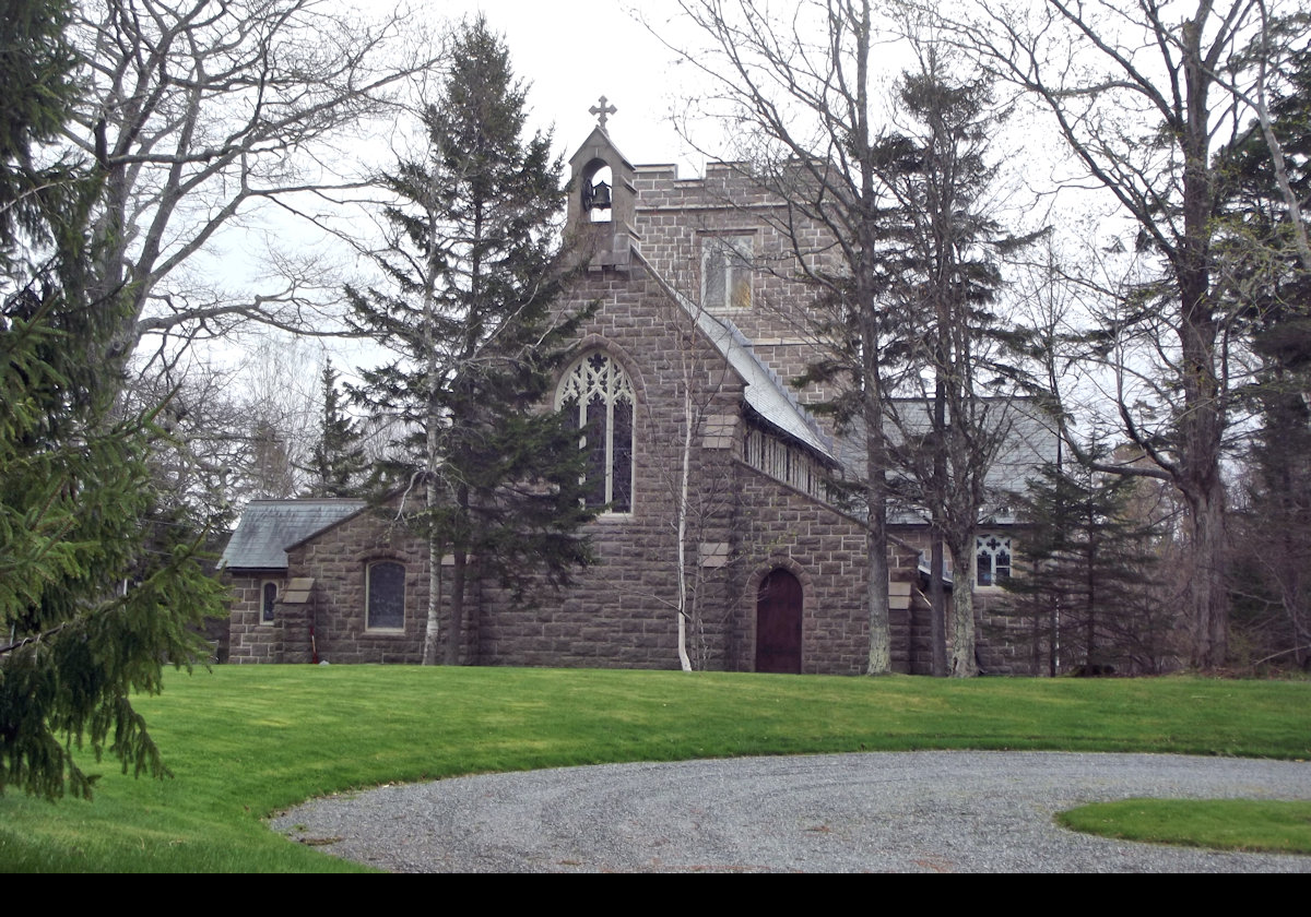 The next three pictures show the rather attractive Saint Mary's by the Sea Episcopal Church in North-East Harbor.