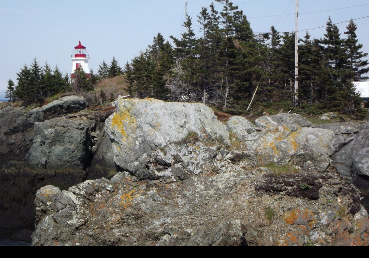 The Head Harbour Lighthouse, also known as the East Quoddy Lighthouse.  It sits at the northern tip of Campobello sland.