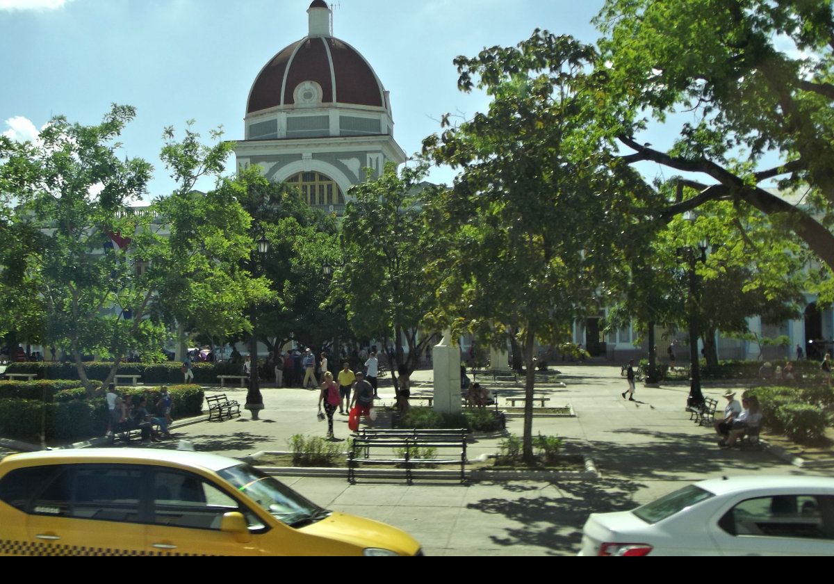 The dome of Cienfuegos City Hall.