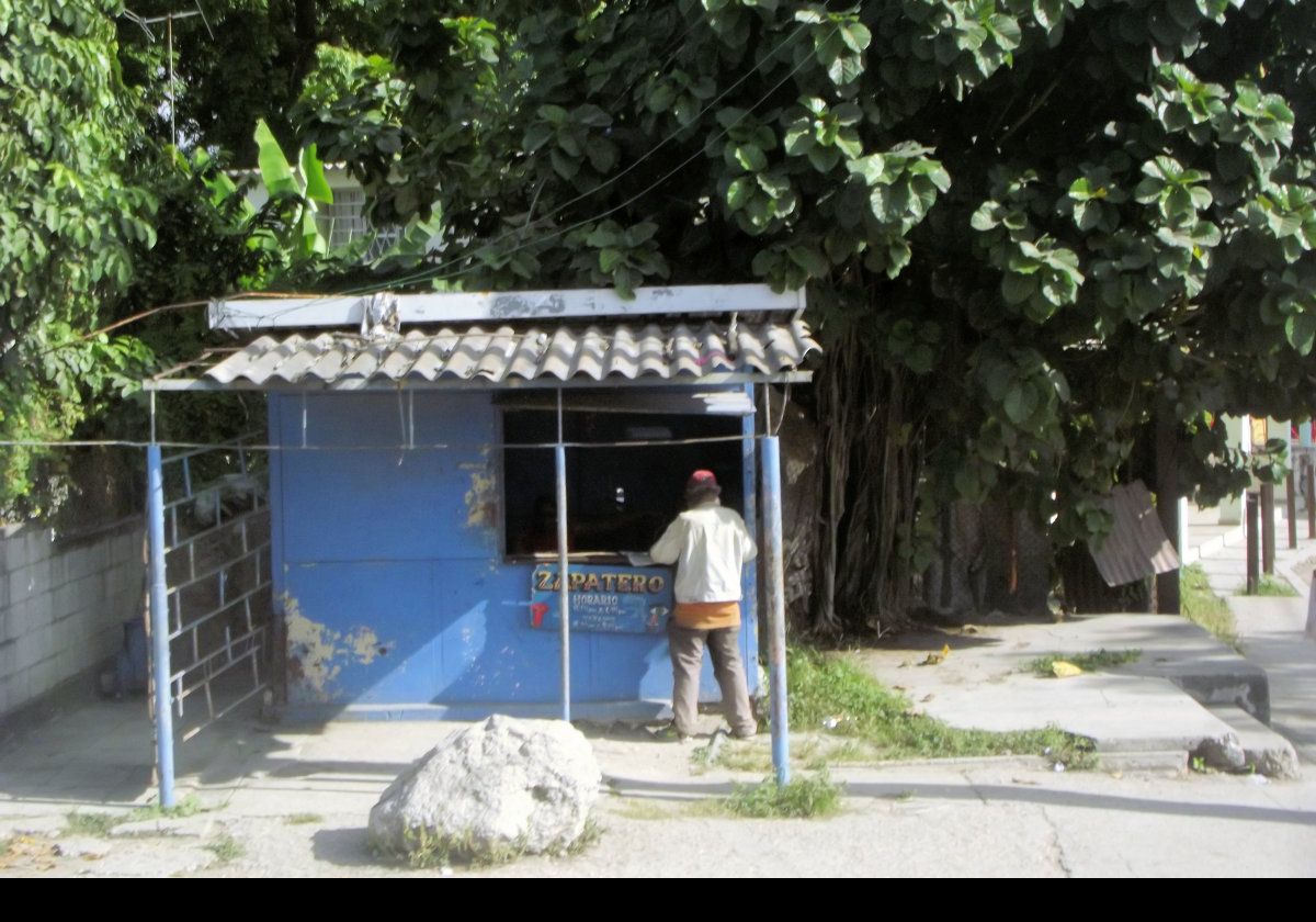 The local "Zapatero" or shoemaker.