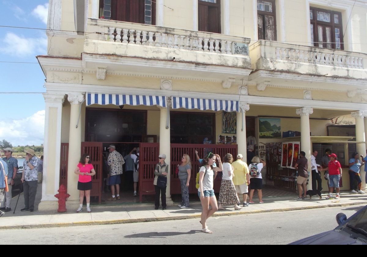 A local bar.  Unfortunately, not a destination on our tour!