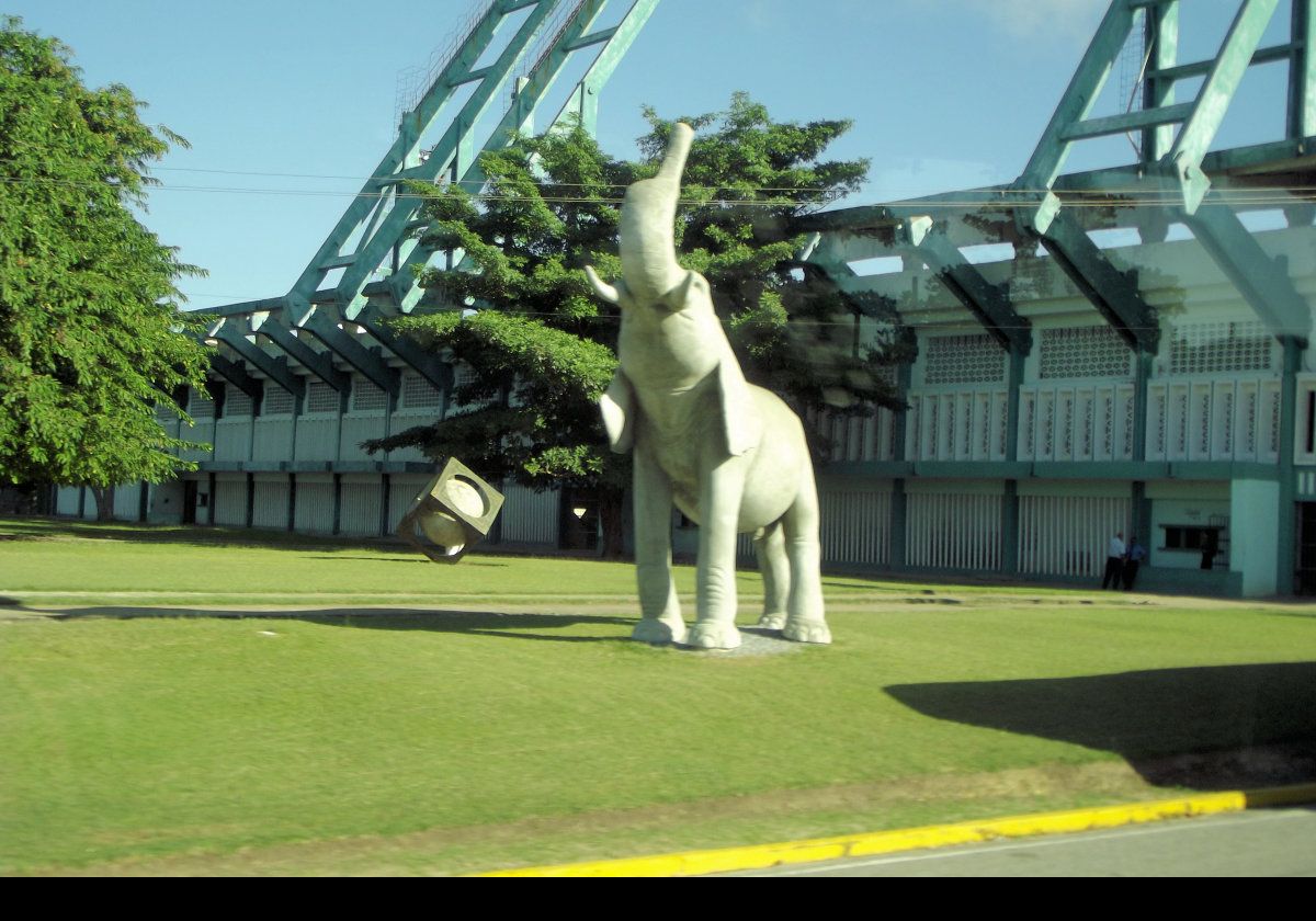 Cienfuegos baseball stadium home of the Elephants baseball team.