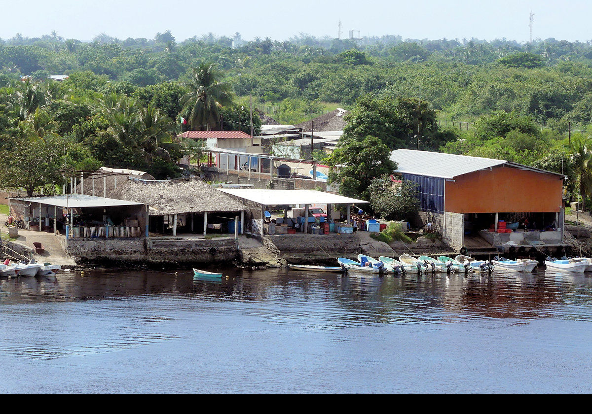 Arriving in Puerto Quetzal in Guatemala.