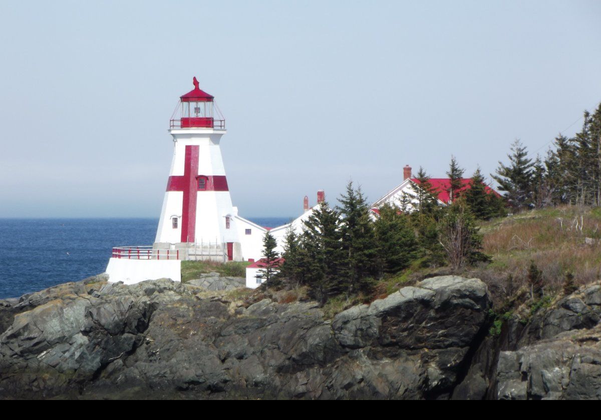 The Head Harbor Lighthouse is known as the East Quoddy Lighthouse in the US to differentiate it from the West Quoddy Lighthouse located down the coast in Maine.