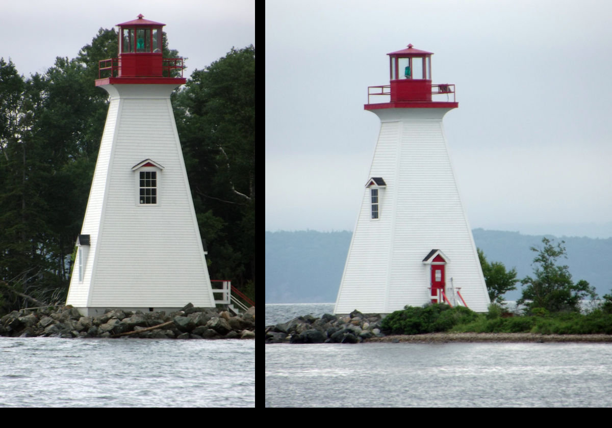 The lighthouse was automated in 1960,and remains an active aid to navigation.