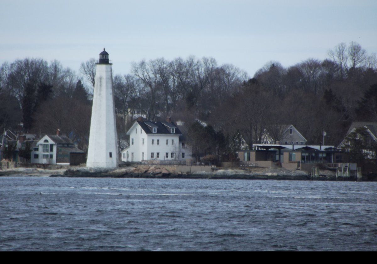 Built in 1801, it was the third structure built. The first, built around 1750, was a simple beacon and was replaced by a 64 foot tall stone tower in 1761.