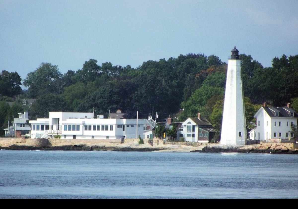 The current tower is 89 feet tall, and is the oldest lighthouse in Connecticut.