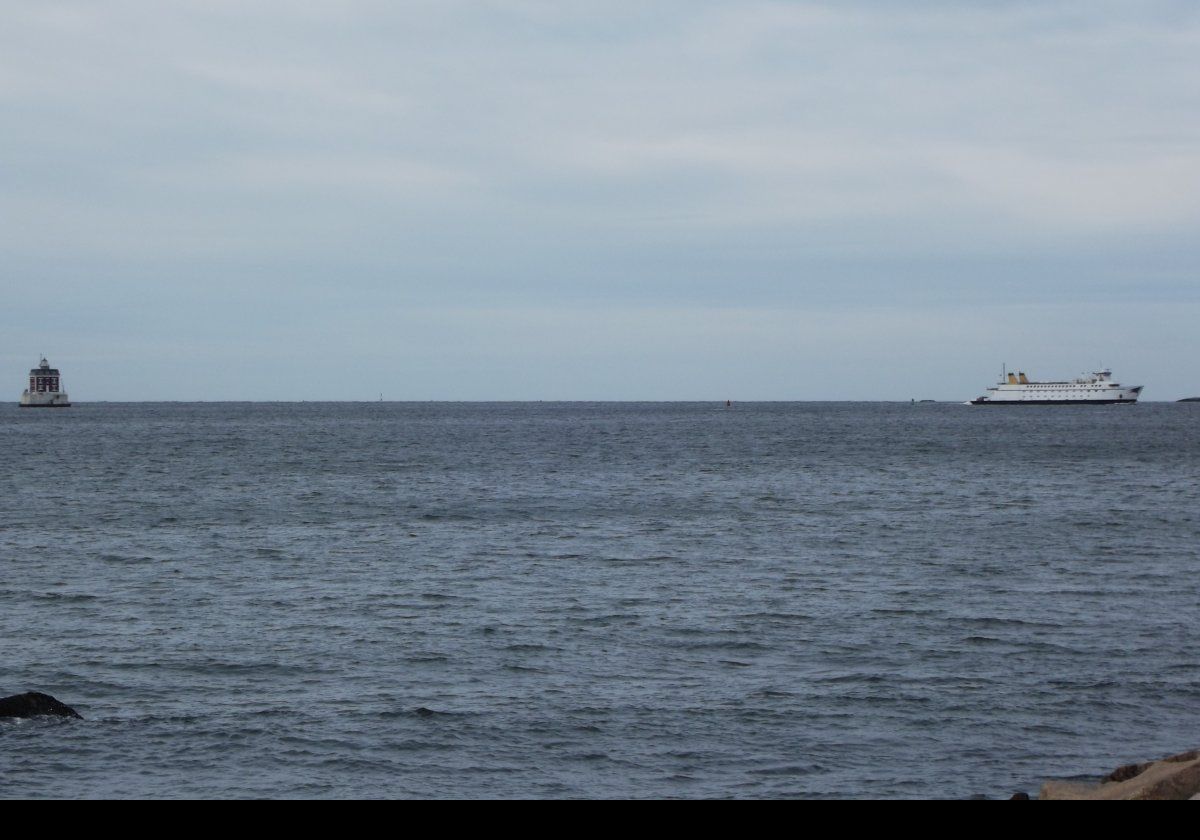 Originally called the Southwest Ledge light, it was renamed the New London Ledge Light to avoid confusion with the Southwest Ledge Light in New Haven, CT.