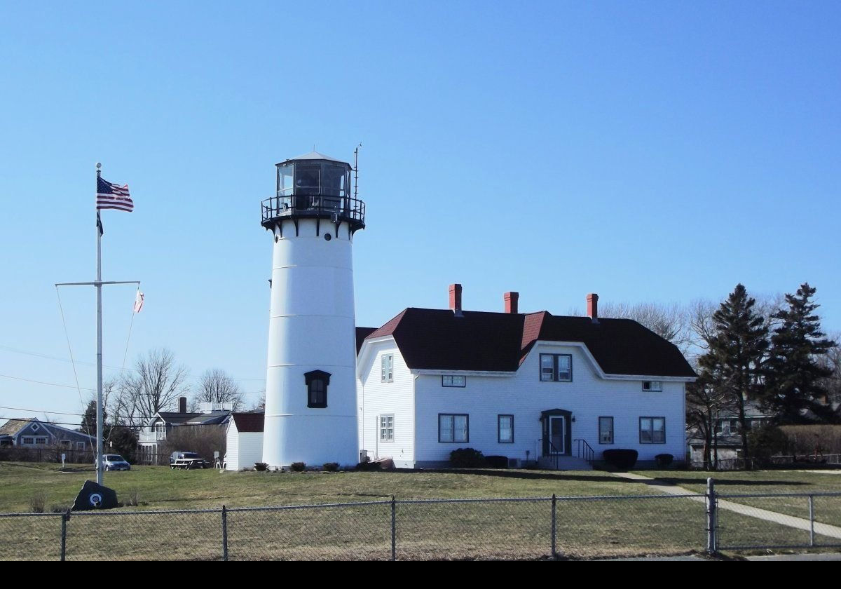 The Chatham Lighthouse is just outside of Chatham in Cape Cod, Massachusetts.  