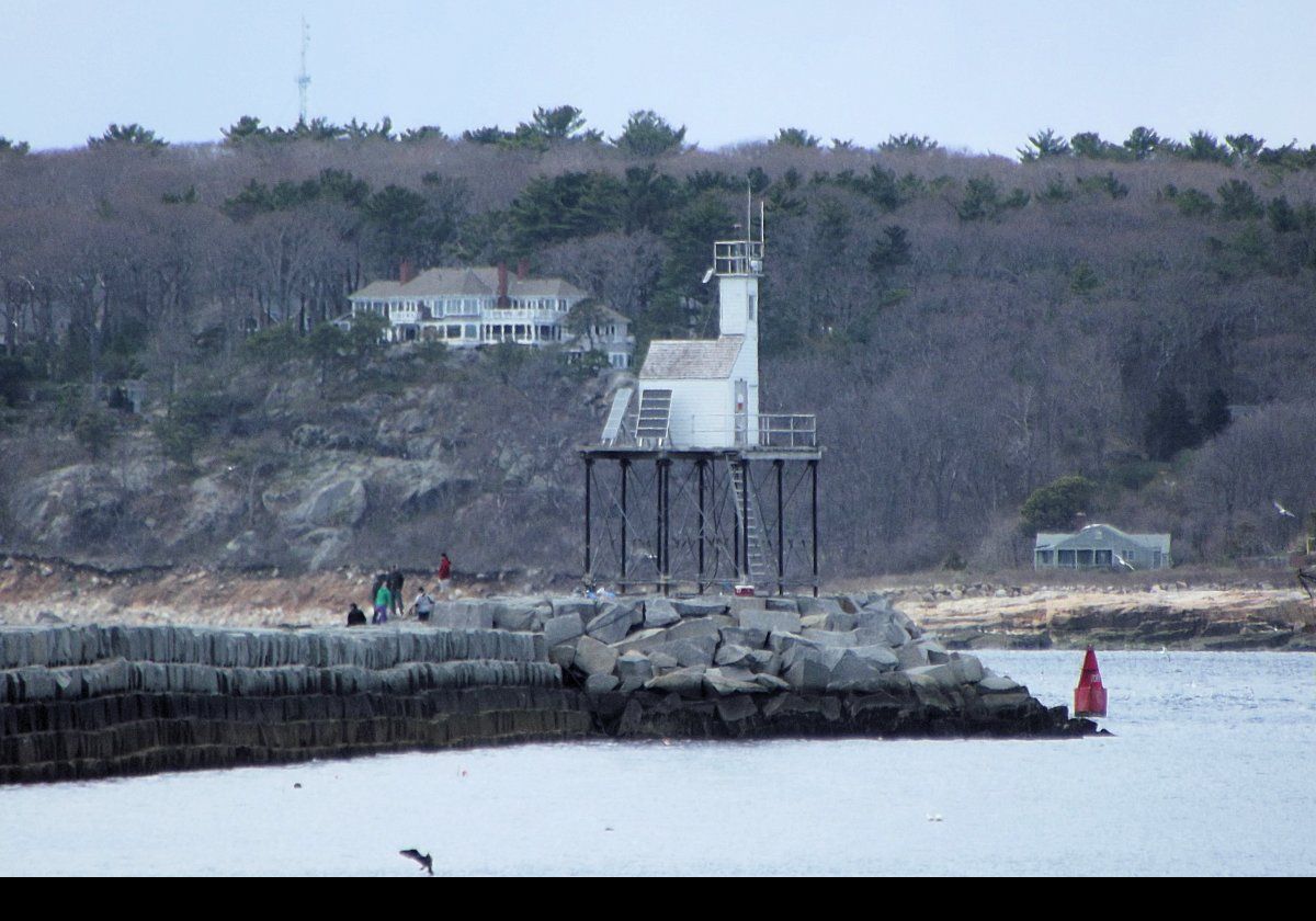 The Dog Bar Breakwater was built between 1894 and 1905 on top of the Dog Bar Reef, on which many ships had floundered over the years.