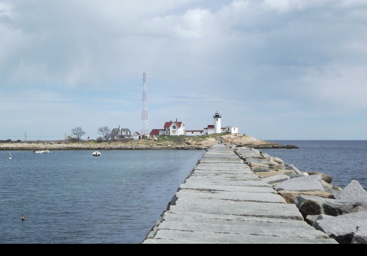 The lighthouse was automated in 1985, and now exhibits a white flash every five seconds.