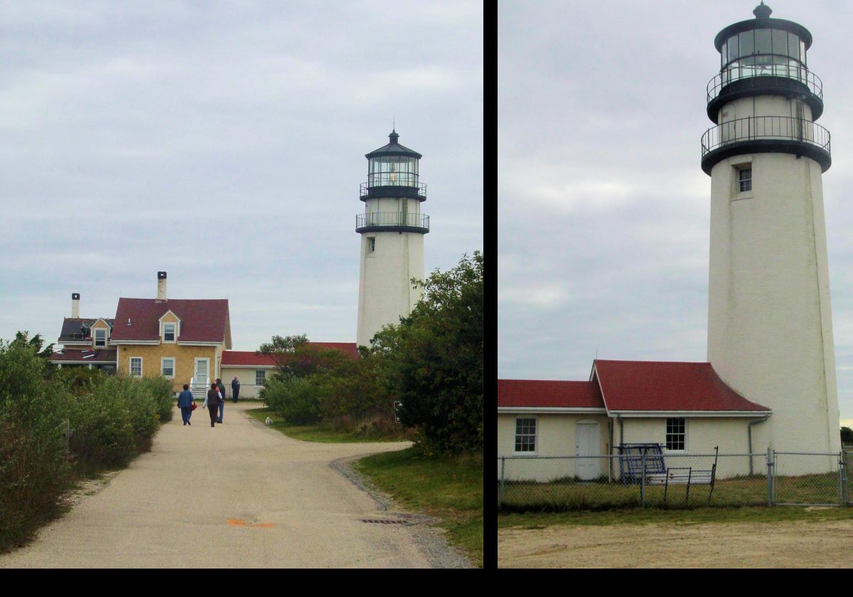 The original, completed in 1797, was the first lighthouse on Cape Cod, and was a wooden structure. This was replaced by a more sturdy brick structure in 1833.