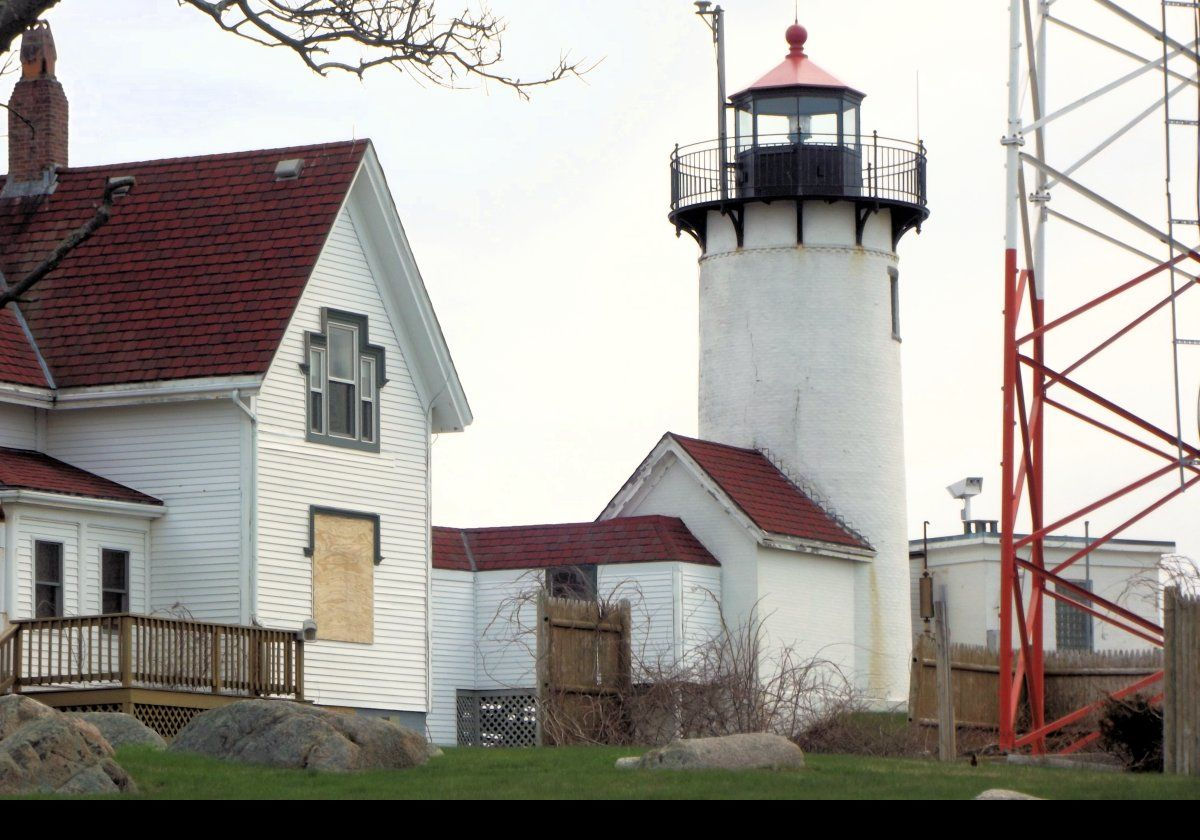 A new lighthouse with a 34 foot tall tower showing a fixed red light was built in 1848, & a second keeper’s dwelling was added in 1908. Interestingly, it was in this keeper's cottage in 1880, that Winslow Homer lived for a year, and painted many of his most famous and enduring works.