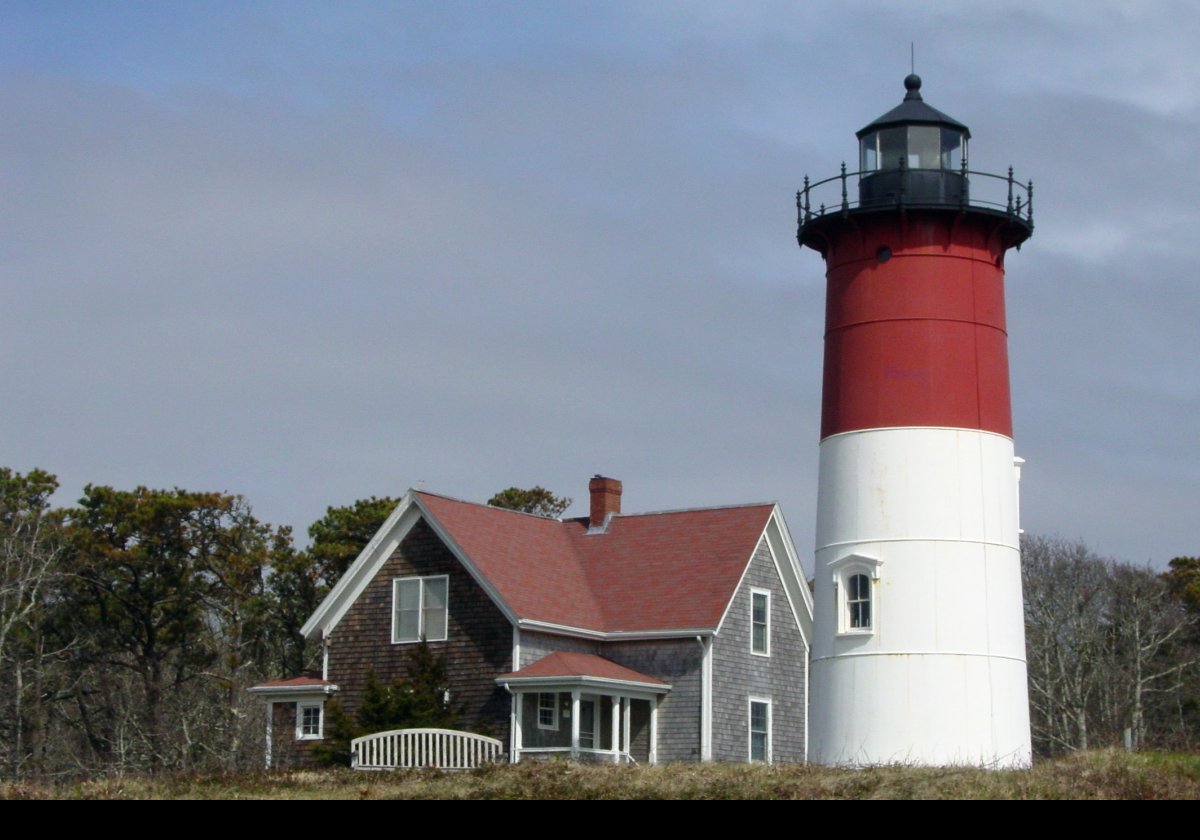 The Nauset Light Preservation Society, that leased the light from the Coast Guard, arranged to move the lighthouse 336 feet west as erosion of the cliff where it stood had put the lighthouse at risk of collapsing.  This was effected in November of 1996, with the keepers cottage following it in 1998.  