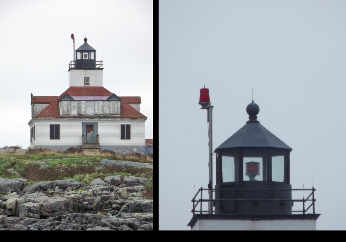 The Coast Guard automated the lighthouse in 1976 when they removed the lantern house.  This changed the appearance of the light to such an extent that it became nicknamed the ugliest lighthouse in Maine!