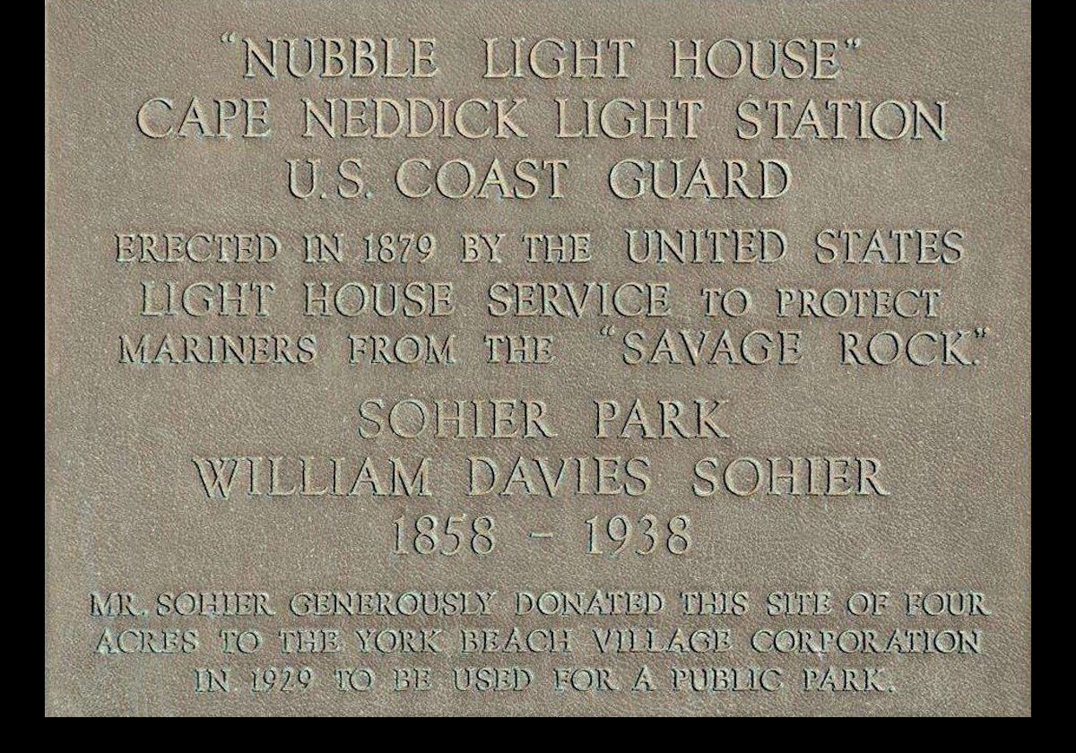 It is not possible to visit the lighthouse, but good views are available from Cape Neddick Point, which is at the north end of Long Sands Beach in the village of York Beach.