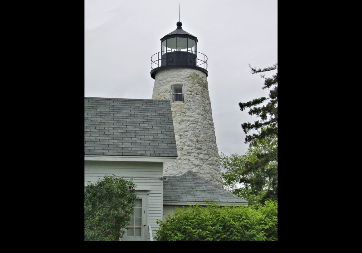 In 2007, a storm destroyed the skeleton tower, so the Coast Guard decided to re-instate the Dice Head. They installed a new optic in the lighthouse, a 250 mm FA-250 with acrylic Fresnel lens made by Automatic Power Inc. It went back into service on January 1, 2008, showing a white light flashing at 6 second intervals.