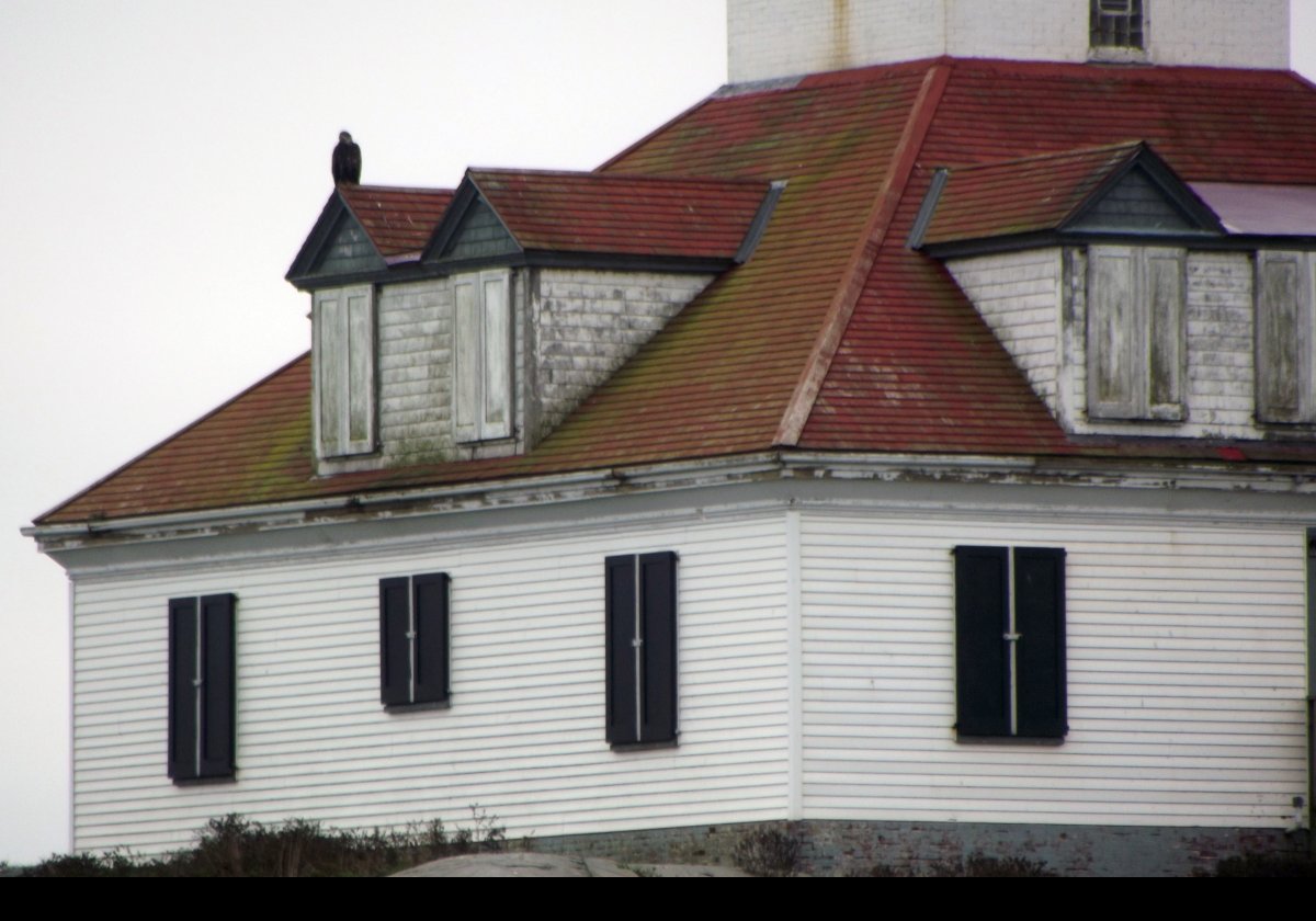 In 1904, a steam powered fog station was added.