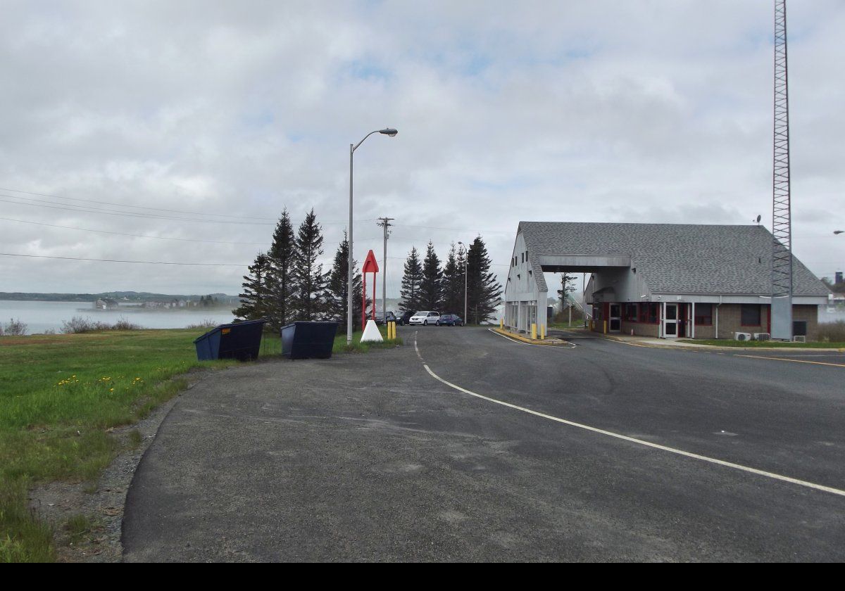 We have just crossed the border into Canada so that we can explore Campobello Island, and get a better view of the Lubec Channel Light.