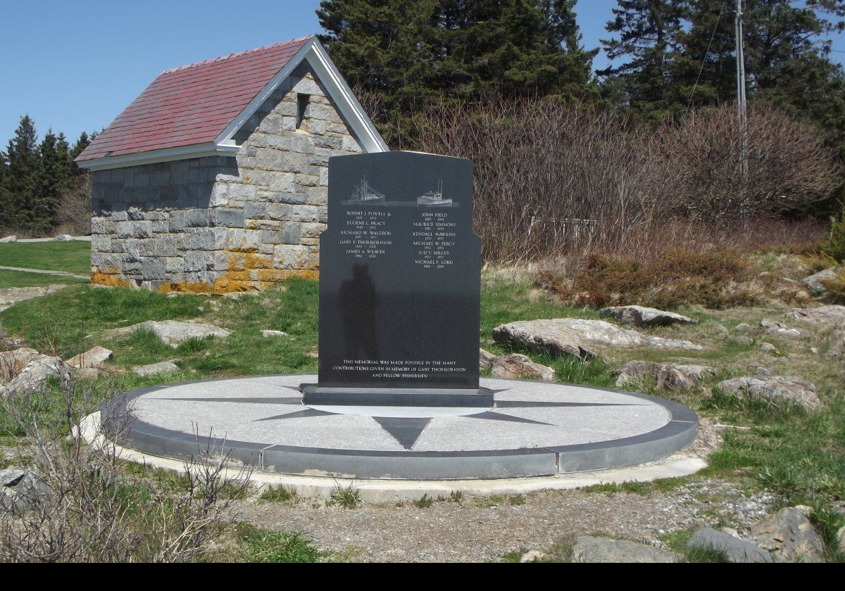 Click on the image for a closeup of the names on the memorial.  