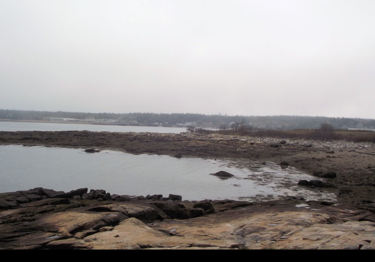 View across part of Prospect Harbor on our way to see the lighthouse.