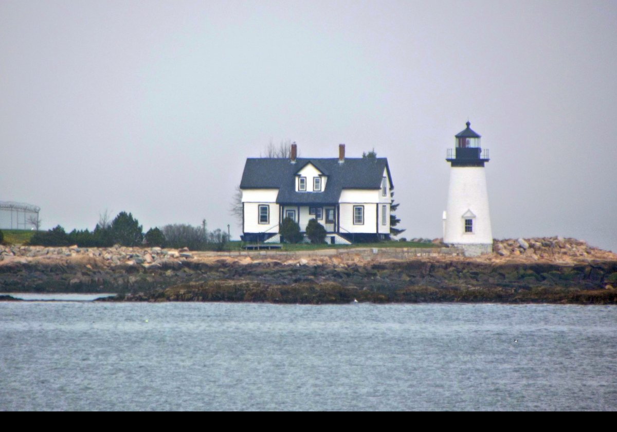 The current tower and keeper's house date to 1891, while the brick oil house dates to 1905. The light was automated in 1934, and the Fresnel lens was replaced by modern optics in 1951.