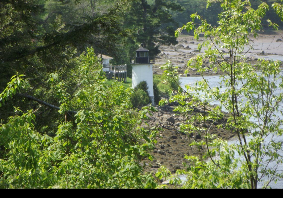 Built in 1909-1910, it is the last lighthouse built in Maine, and is also the most northerly. It was fitted with a fourth order Fresnel lens.