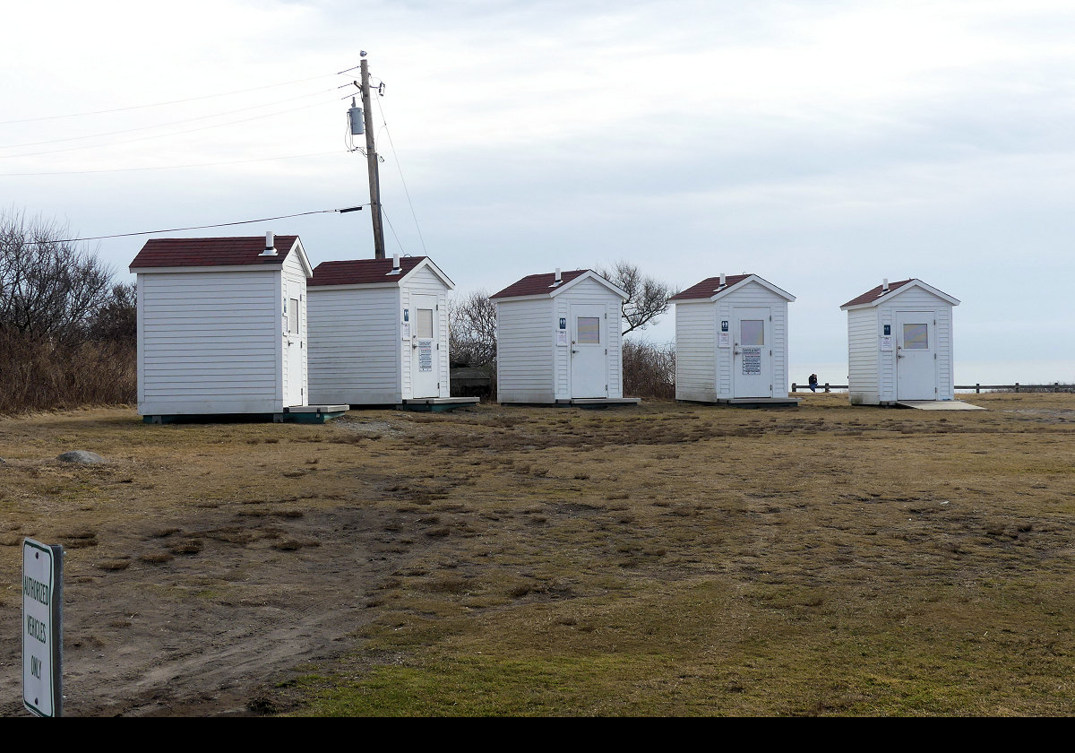 Of course, at the end of your visit, there are plenty of "facilities"!