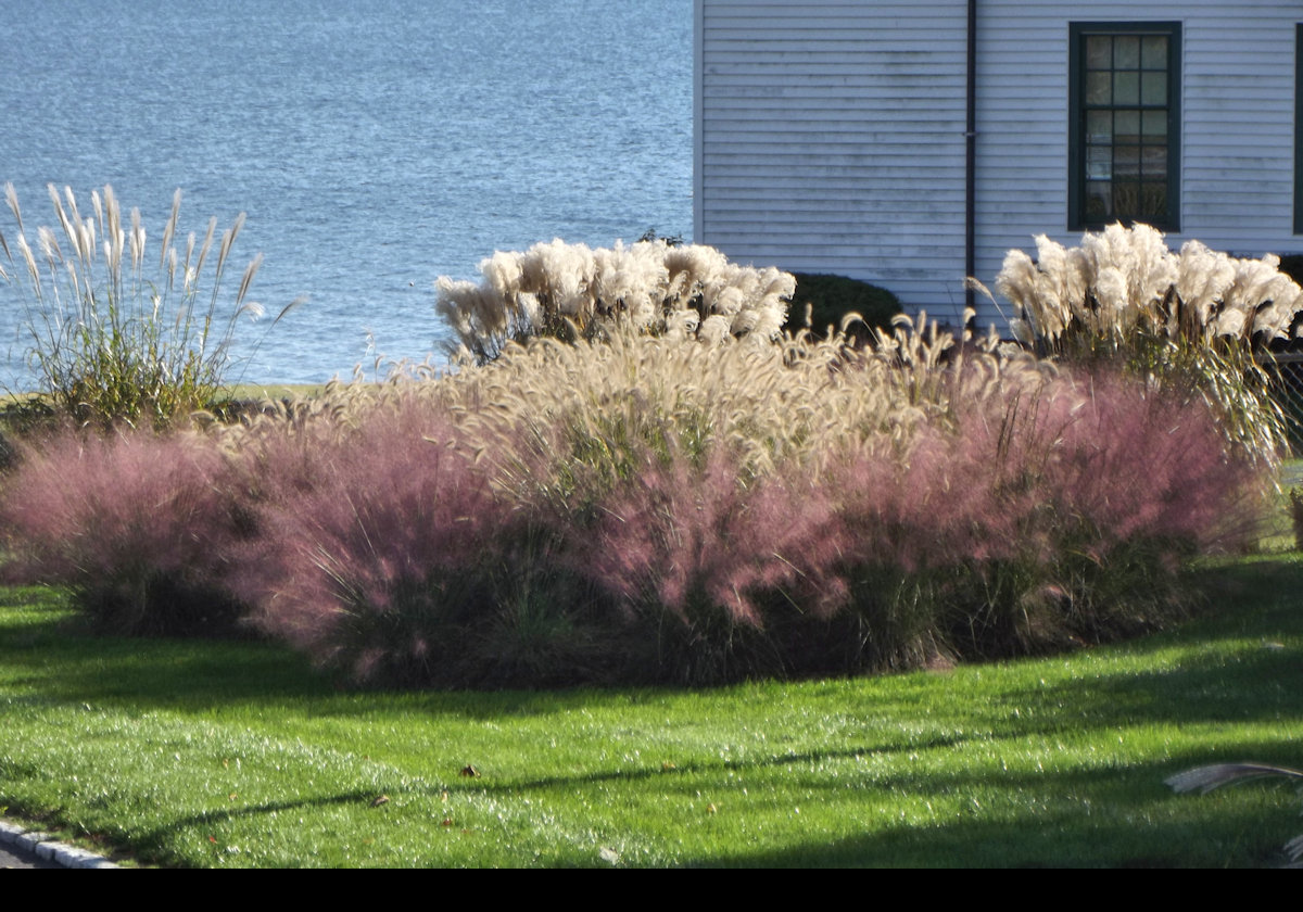 The lighthouse we find here was built in 1932. It was a similar height, but further inland. An electric light was placed in the Fresnel lens, and a new electric fog signal was installed