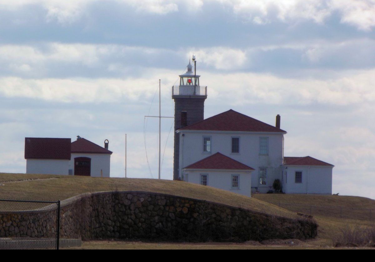 The Hurricane of 1938 caused severe damage to the structure, including the fog signal building, and the sea wall was destroyed. Incredibly, the lighthouse was back in business within a few weeks.