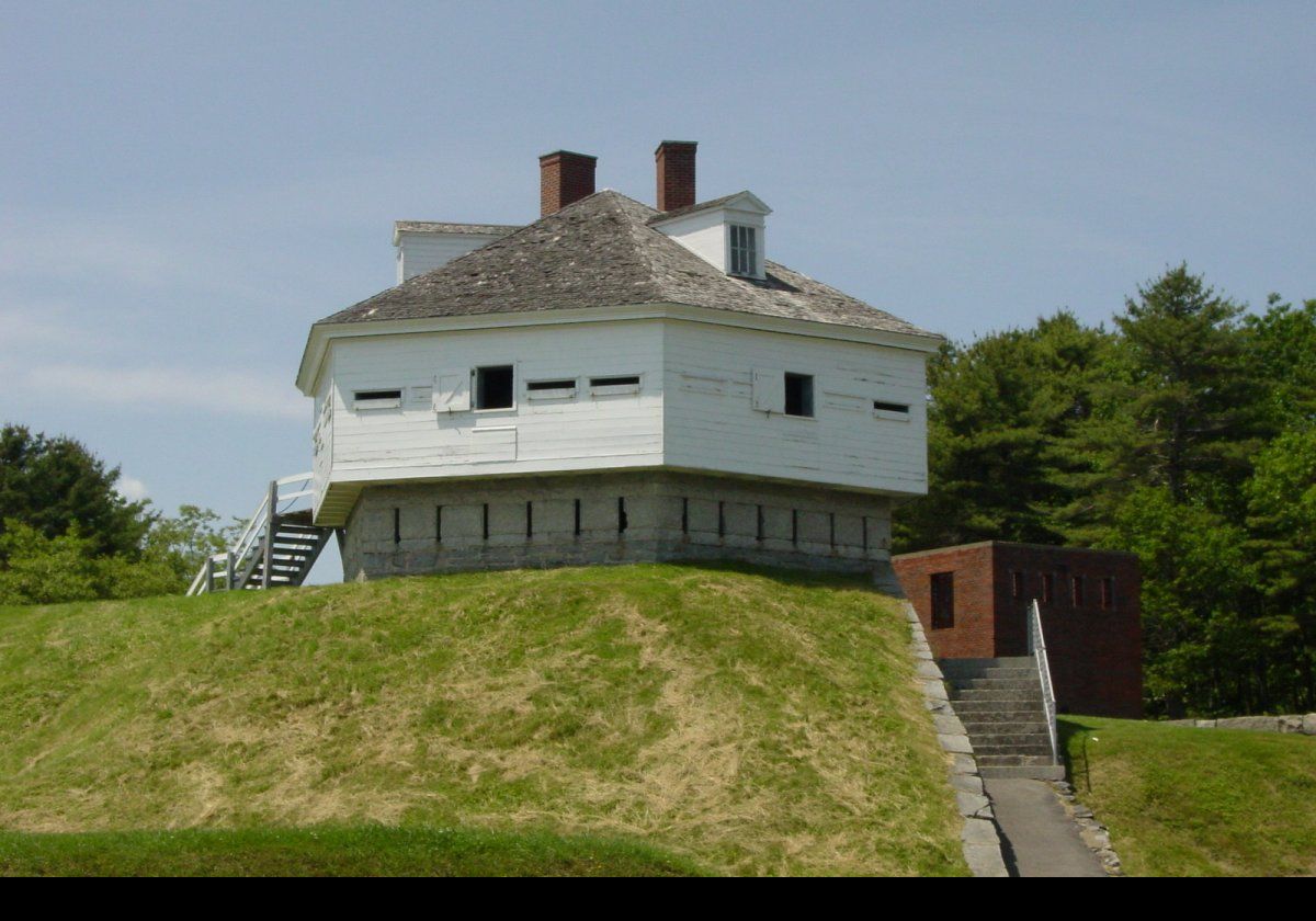 Fort McClary State Park on Kittery Point in Maine.
